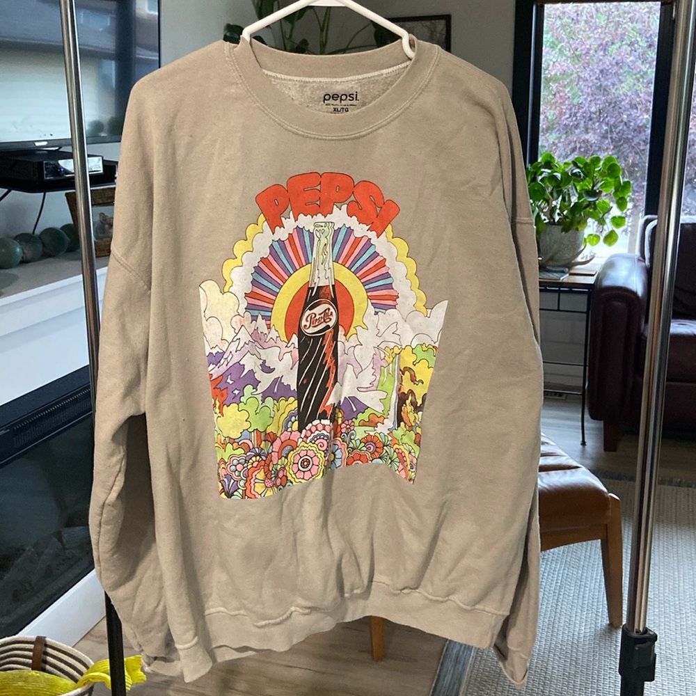 Oversized Pepsi sweatshirt